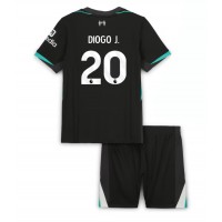 Maglie da calcio Liverpool Diogo Jota #20 Seconda Maglia Bambino 2024-25 Manica Corta (+ Pantaloni corti)